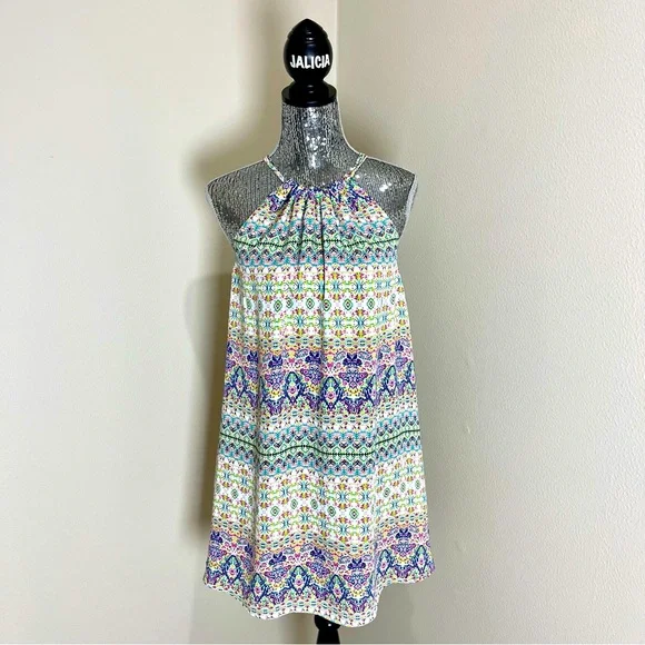 Rachel Ashwell | Dresses | Rachel Ashwell Women Size 4 Floral Linen Shift Dress  Shabby Chic Boho | Poshmark